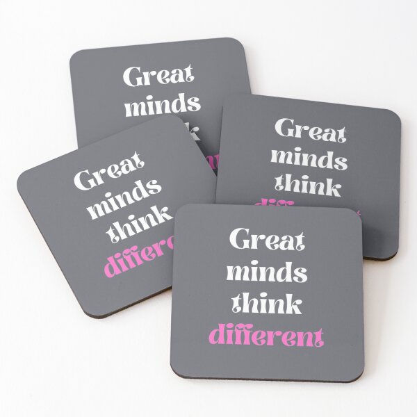 Item preview, great minds think different designed and sold by Nancylutfi.