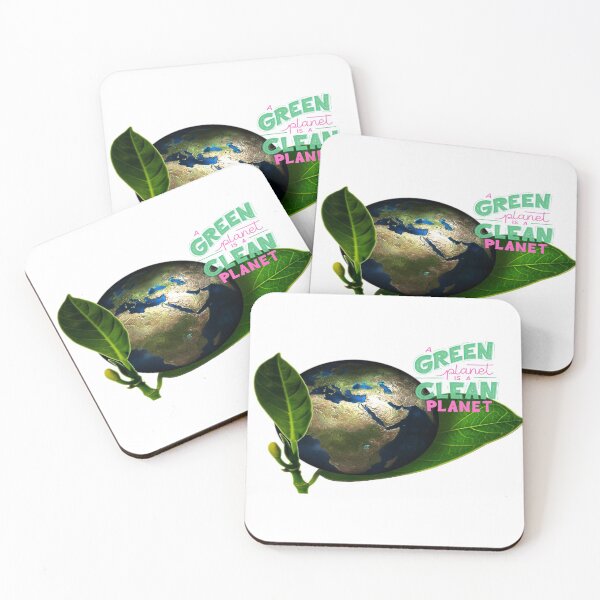 Item preview, green planet is a clean planet designed and sold by NENOSWORLD.