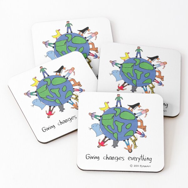Item preview, World - Giving changes everything designed and sold by EytanArt.