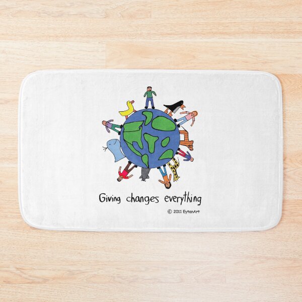 Item preview, World - Giving changes everything designed and sold by EytanArt.