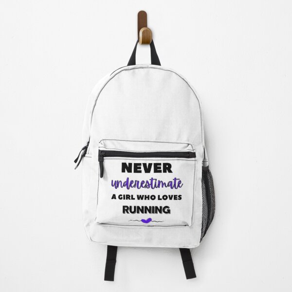 Item preview, Never underestimate a girl who loves running designed and sold by TheGreenGoat.