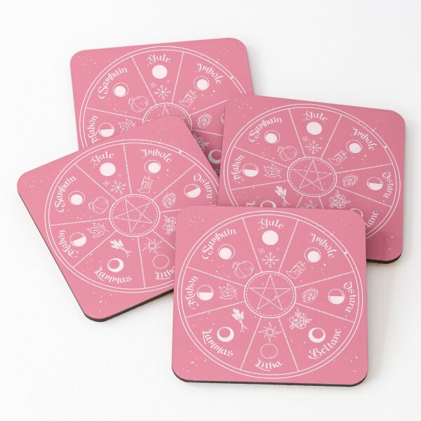 Item preview, Wheel Of The Year Pink designed and sold by WitchyBusiness1.