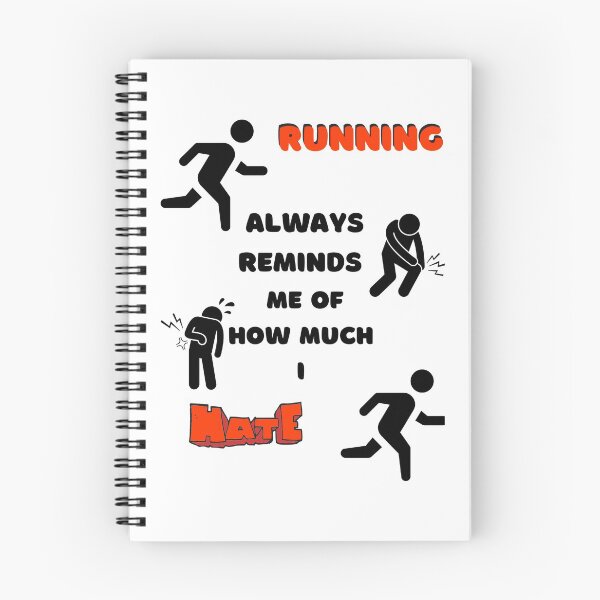 Item preview, I Hate Running designed and sold by 52andretired.