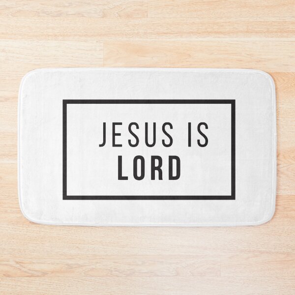 Item preview, Black and White Jesus is Lord  designed and sold by Jesus is Lord Wear.