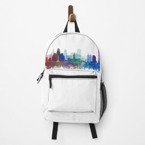 Item preview, Buffalo Skyline Watercolor by Zouzounio Art designed and sold by zouzounioart.