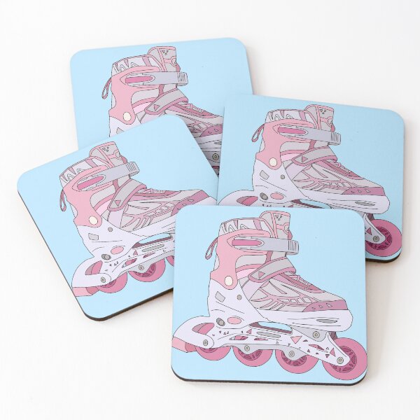 Item preview, Pink Inline skate designed and sold by emilyvannooij.