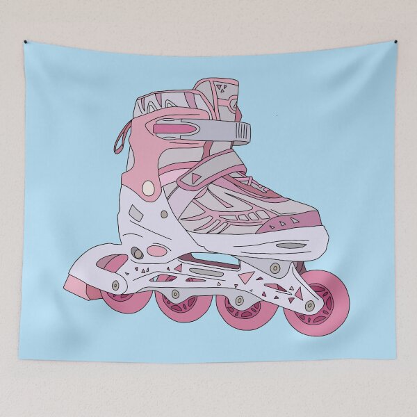 Item preview, Pink Inline skate designed and sold by emilyvannooij.