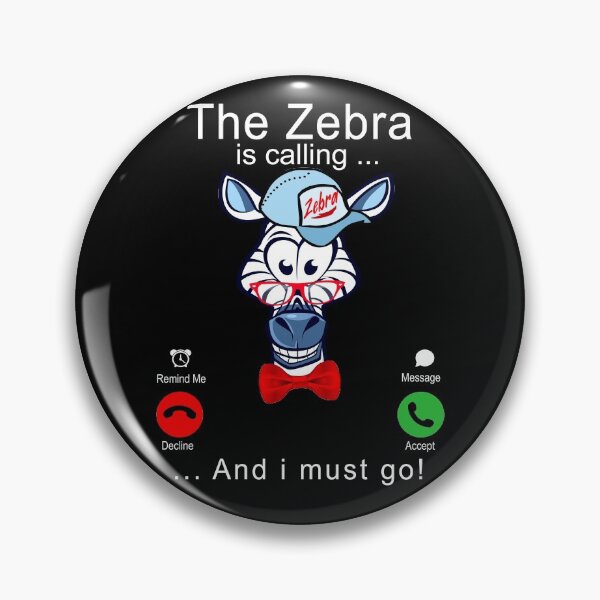 Item preview, The Zebra is calling designed and sold by MoSaid.