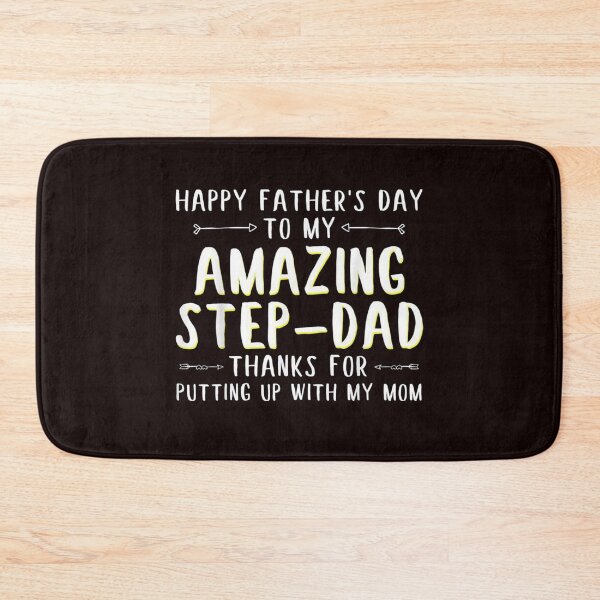 Item preview, Happy Father's Day To My Amazing Step-Dad, Thanks For Putting Up With My Mom | Gift For Dad | Gift Idea designed and sold by ThuyPhamStore.