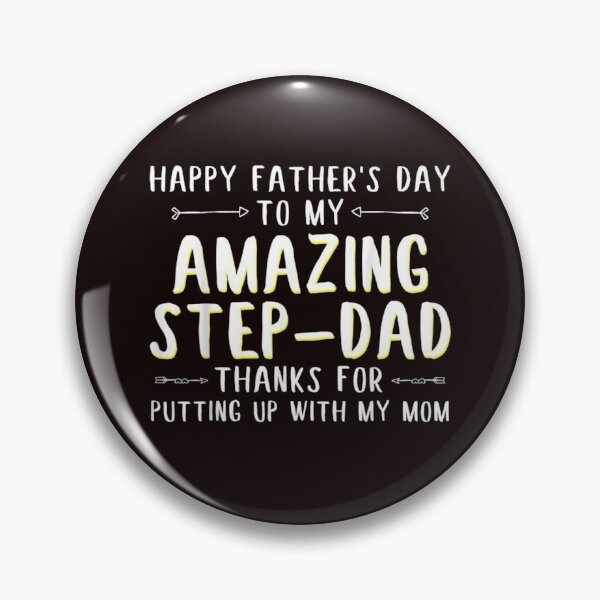 Item preview, Happy Father's Day To My Amazing Step-Dad, Thanks For Putting Up With My Mom | Gift For Dad | Gift Idea designed and sold by ThuyPhamStore.