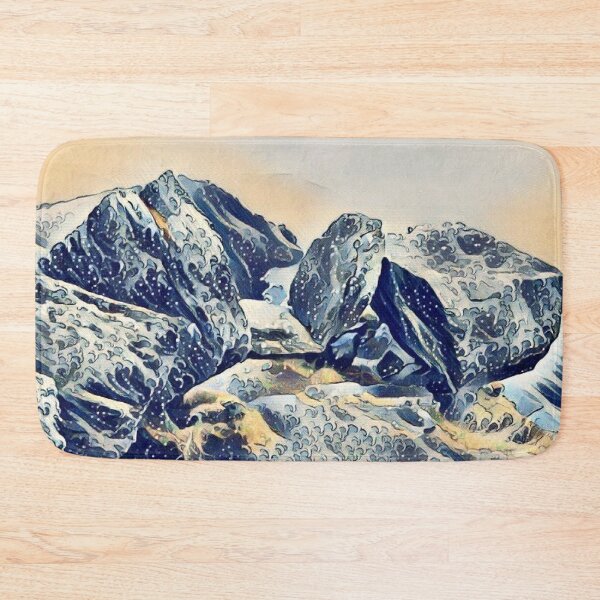 Item preview, Exmoor national park wave design designed and sold by TrippyEarth.