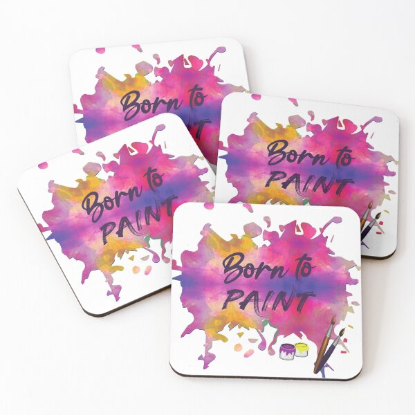 Item preview, Born to paint new designed and sold by Venusgreetings.