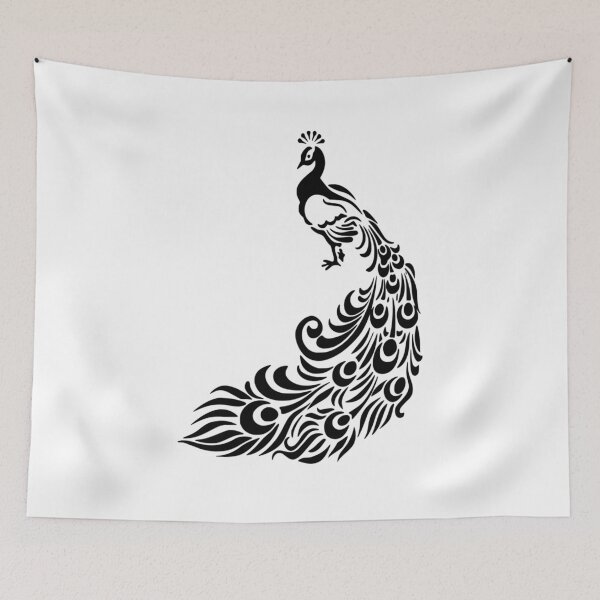 Item preview, Plumage animal rainbow bird silhouette designed and sold by WowAllinOne.