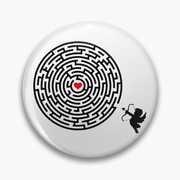 Item preview, Labyrinth, Maze, Love, God of love, Eros, arrow, love arrow, Game,  designed and sold by wshStudio.