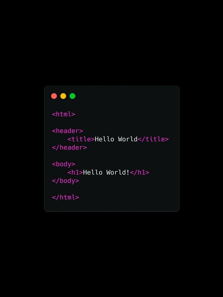 Thumbnail 4 of 4, iPhone Case, HTML Hello World designed and sold by Create-.