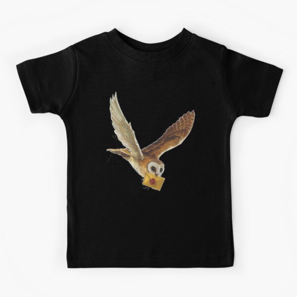 Message de hibou. T-shirt enfant