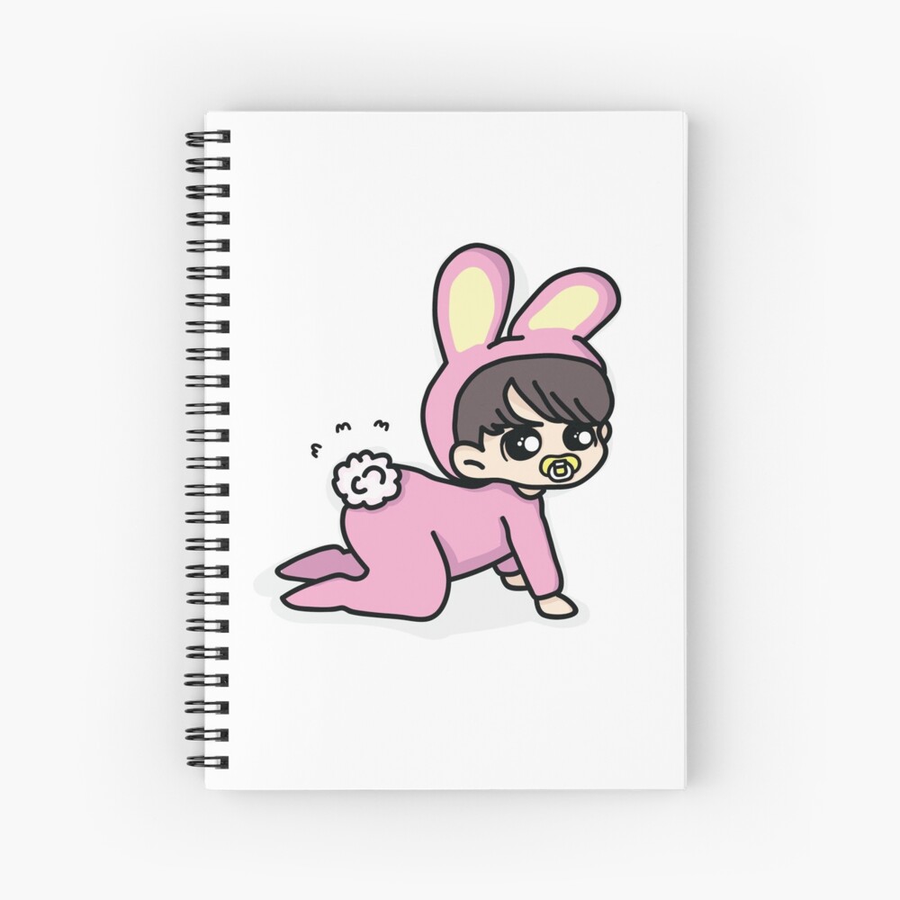 BTS Jungkook/전정국, BT21 Cooky & mic Sticker for Sale by Gee Bee