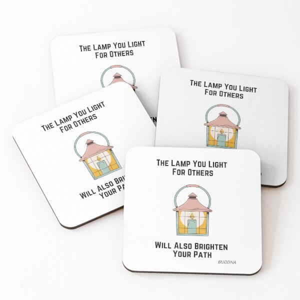 Item preview, BUDDHA Quote Design - The Lamp You Light designed and sold by BeaconMarketing.