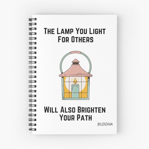 Item preview, BUDDHA Quote Design - The Lamp You Light designed and sold by BeaconMarketing.