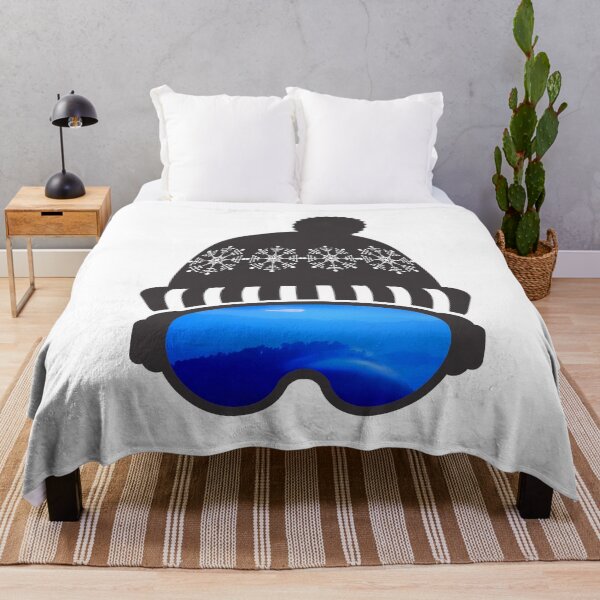 Item preview, Ski Goggles with Blue Mountains View designed and sold by Schka.