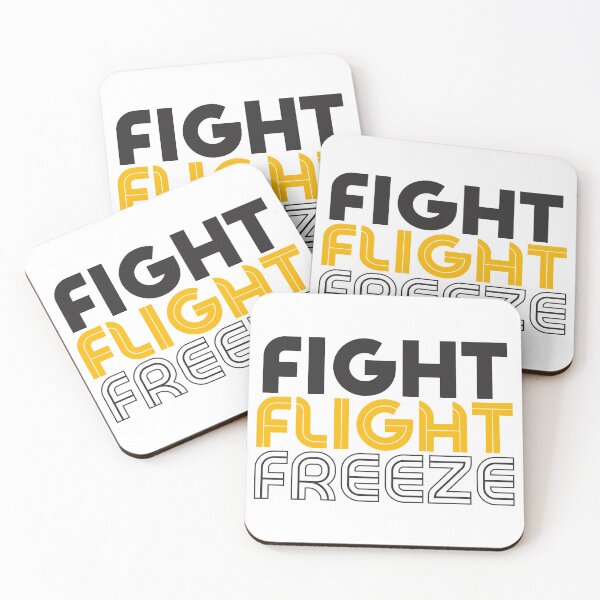Item preview, Fight Flight Freeze Response Anxiety Neurodiversity Autism Support designed and sold by autisticcreator.