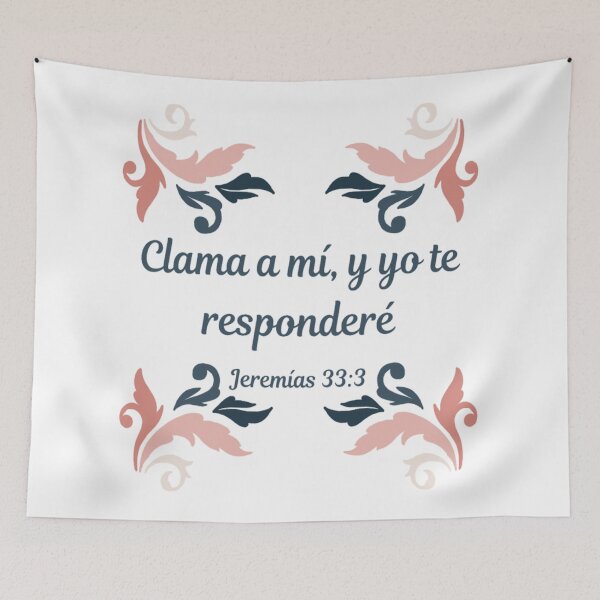 Item preview, Cry out to me, and I will answer you. Jeremiah 33: 3 designed and sold by Fe-En-Cristo.