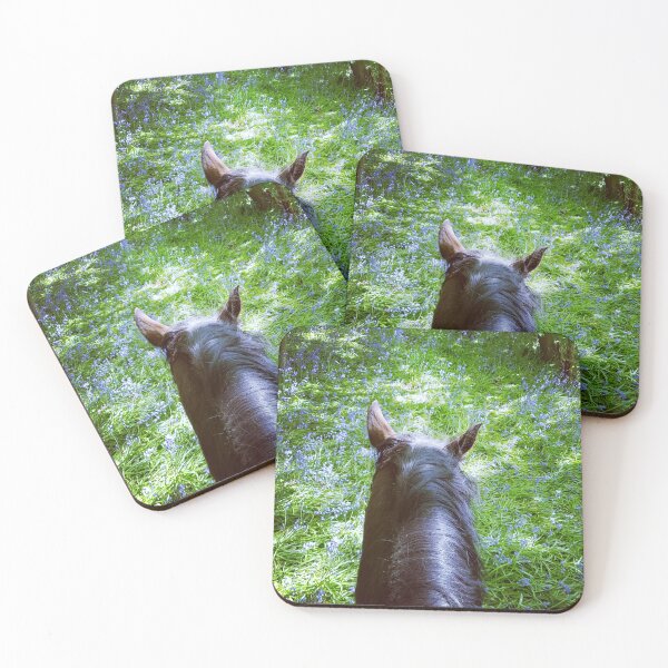 Item preview, Horse in bluebell woods designed and sold by AJPaint.