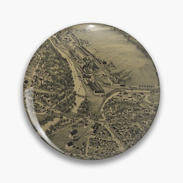 Artikelvorschau, Ridgway, Elk County, Pennsylvania (1895) entworfen und verkauft von allhistory.