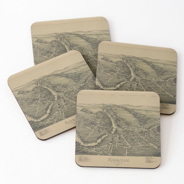 Item preview, Ridgway, Elk County, Pennsylvania (1895) designed and sold by allhistory.