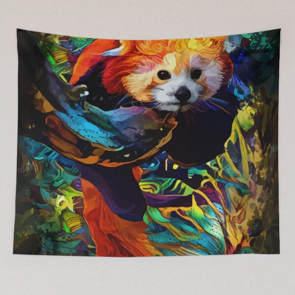 Item preview, Colorful Panda designed and sold by hustlart.