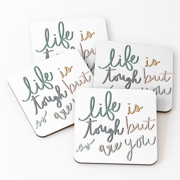 Item preview, Life is tough but so are you designed and sold by jessica-brink.
