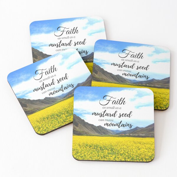 Item preview, Faith As Small As A Mustard Seed designed and sold by ladylaughprints.