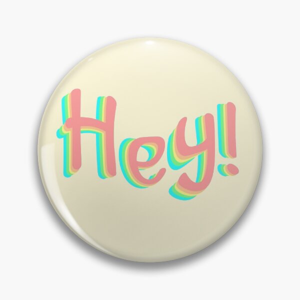 Item preview, Cool colourful hey! sticker designed and sold by Holly-Pops.