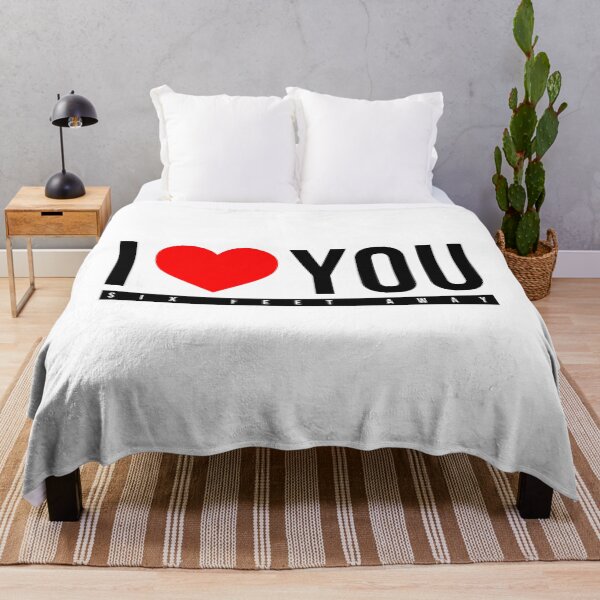 Item preview, I Love You Six Feet Away designed and sold by AsKartongs.