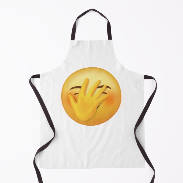 Item preview, Shy emoji | Emoji Products | Emoji lovers |cute emojis | Shy face closing emoji | Shy face closing hands emoji | Sharma jay designed and sold by Sharma-Jay-Art.