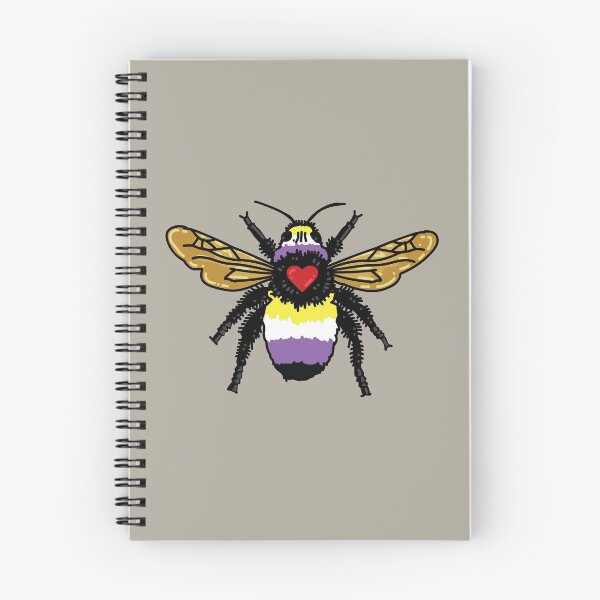 Item preview, Pride Bee! Non-binary designed and sold by Éiran Bones.