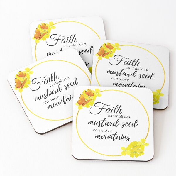 Item preview, Faith As Small As A Mustard Seed designed and sold by ladylaughprints.