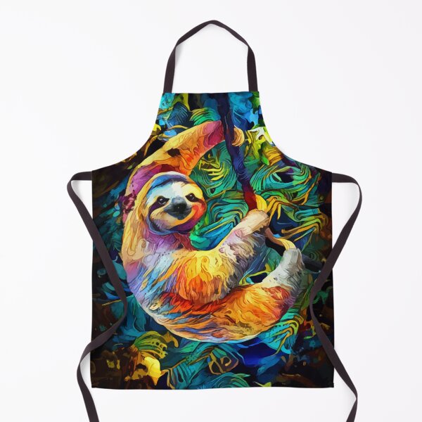 Item preview, Colorful sloth designed and sold by hustlart.