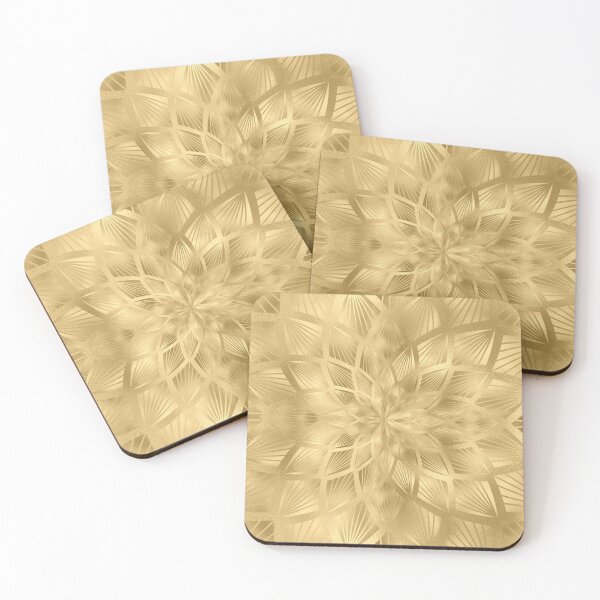 Artikelvorschau, Goldblumen-Textur entworfen und verkauft von clairemh1.