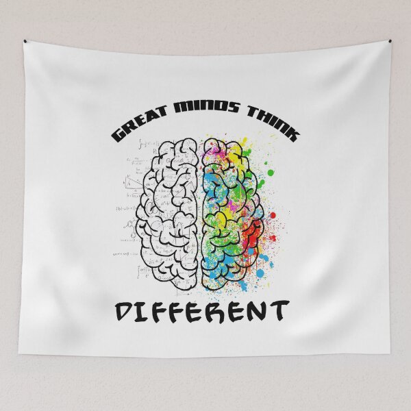 Item preview, Great minds think different designed and sold by Arinom.