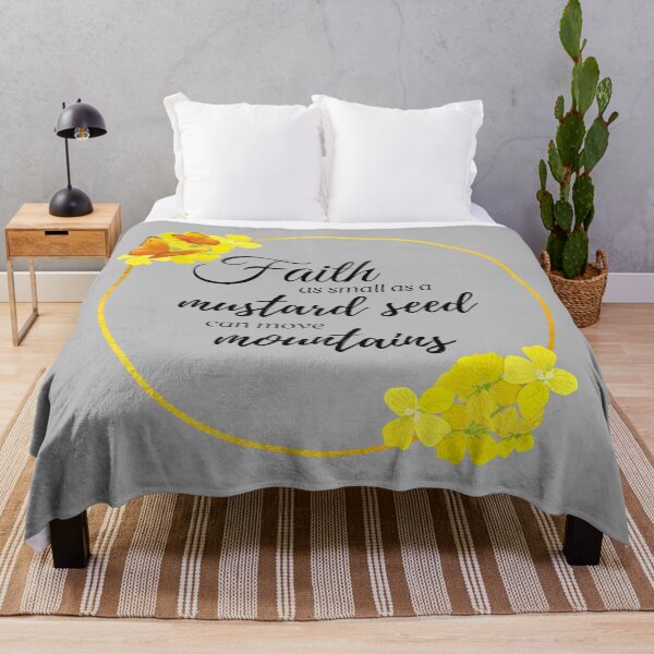 Item preview, Faith As Small As A Mustard Seed designed and sold by ladylaughprints.