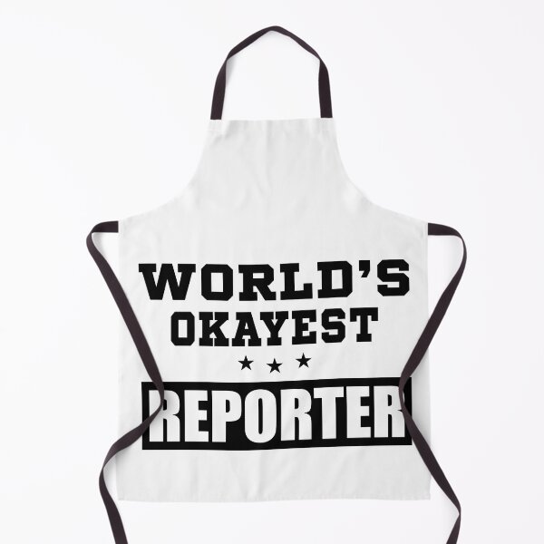 Item preview, World's Okayest reporter funny job 2021 designed and sold by BestUncommonTee.