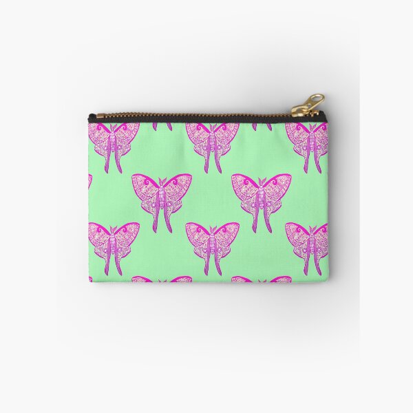 Item preview, Luna Moth Butterfly Pink and Mint designed and sold by Julie Erin Designs.