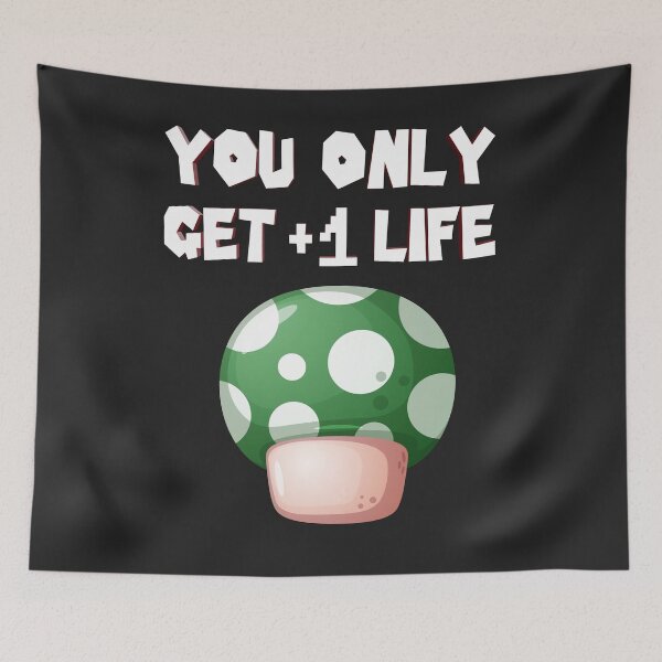 Item preview, Inspiring Retro Video Gamer 1 Up Mushroom  designed and sold by LeGND.