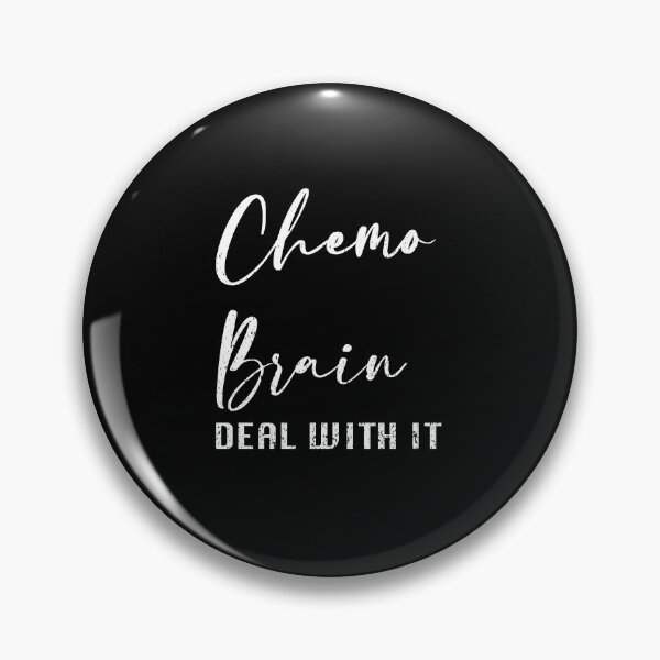 Item preview, Vintage Chemo Brain - Cancer Fighter & Awareness designed and sold by barayprint.