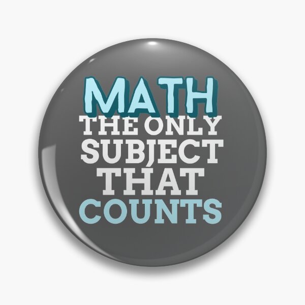 Item preview, Math The Only Subject That Counts  designed and sold by AGhostOfAChance.