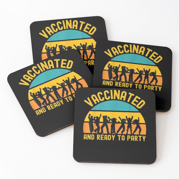 Item preview, Vaccinated And Ready To Party Funny Vaccine 2021  designed and sold by beatabea.