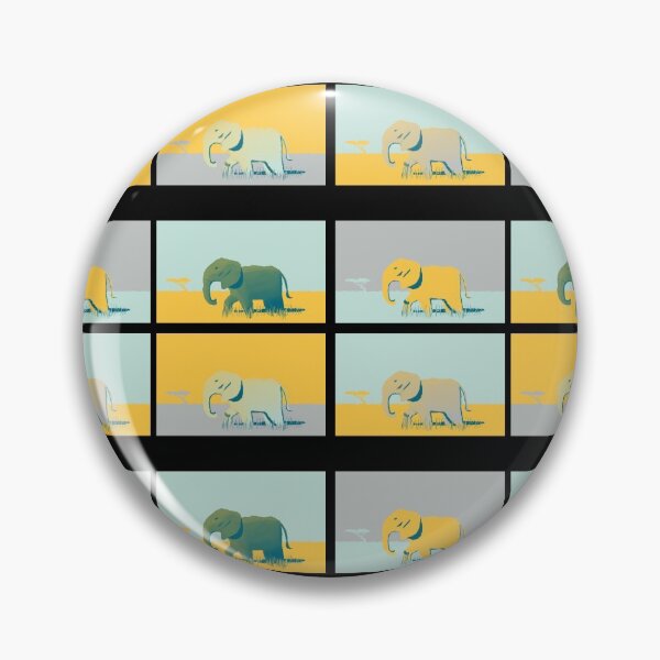 Item preview, Daytime Elephant Pattern designed and sold by JP-Jammin.