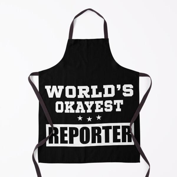 Item preview, World's Okayest reporter funny job 2021 designed and sold by BestUncommonTee.