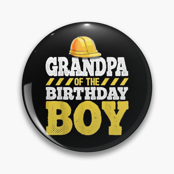 Item preview, Grandpa Of The Birthday Boy Construction Birthday Party  designed and sold by beatabea.